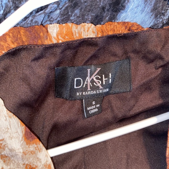 K-DASH by Kardashian Python Print Maxi Dress with Belt - Picture 3 of 4